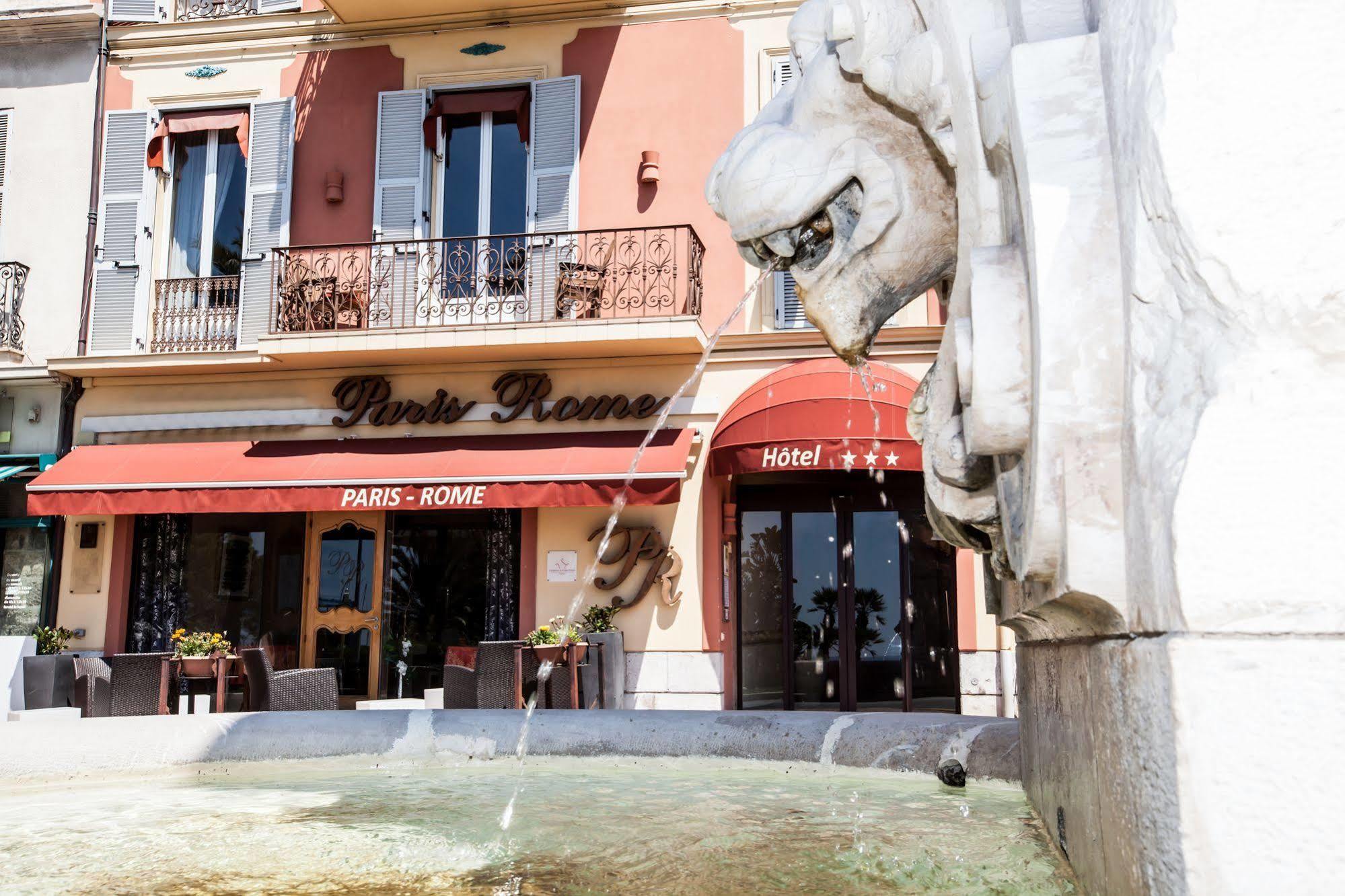 Hotel Paris Rome Menton Exteriér fotografie